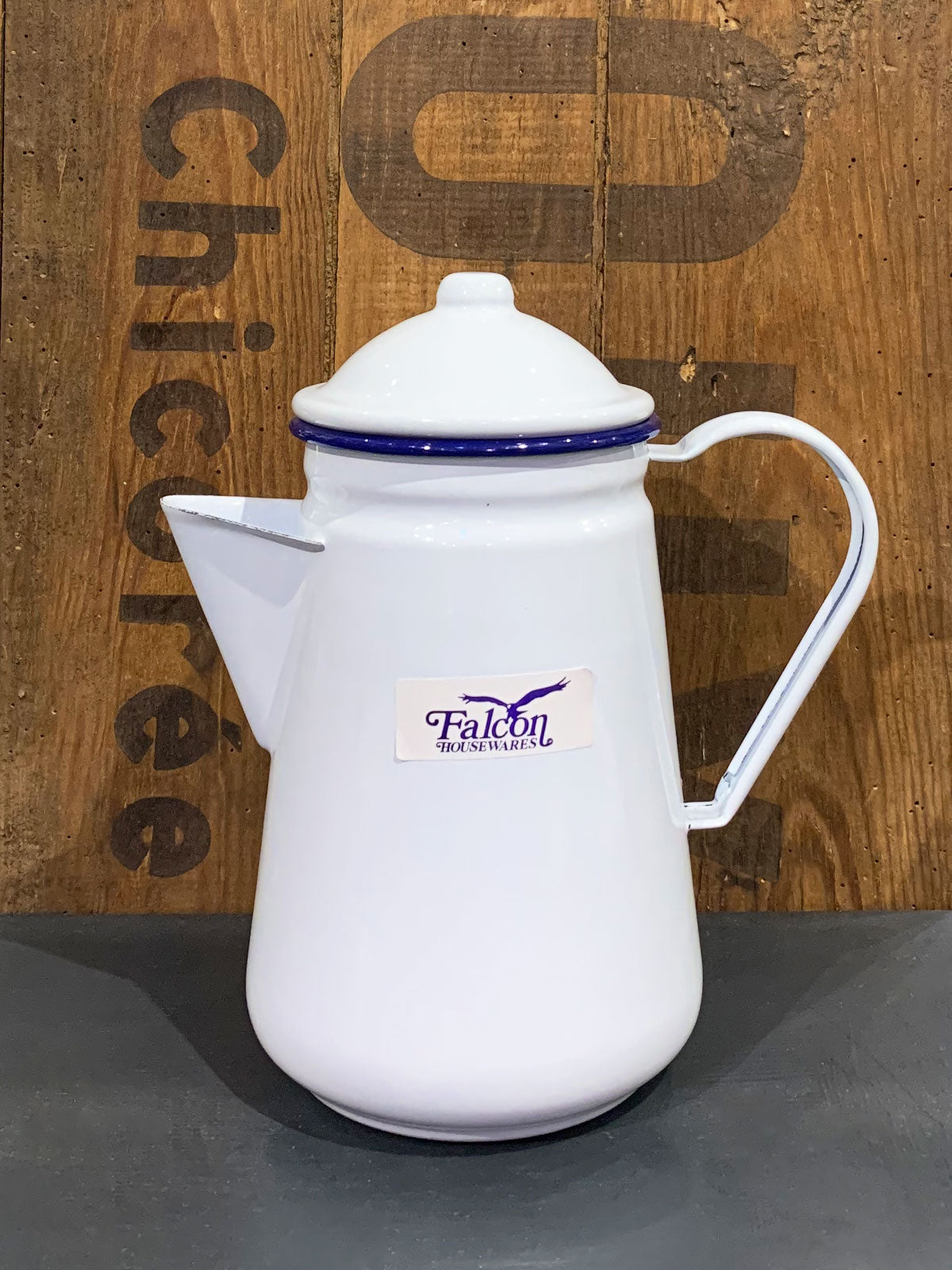 Falcon Enamel Coffee Pot White
