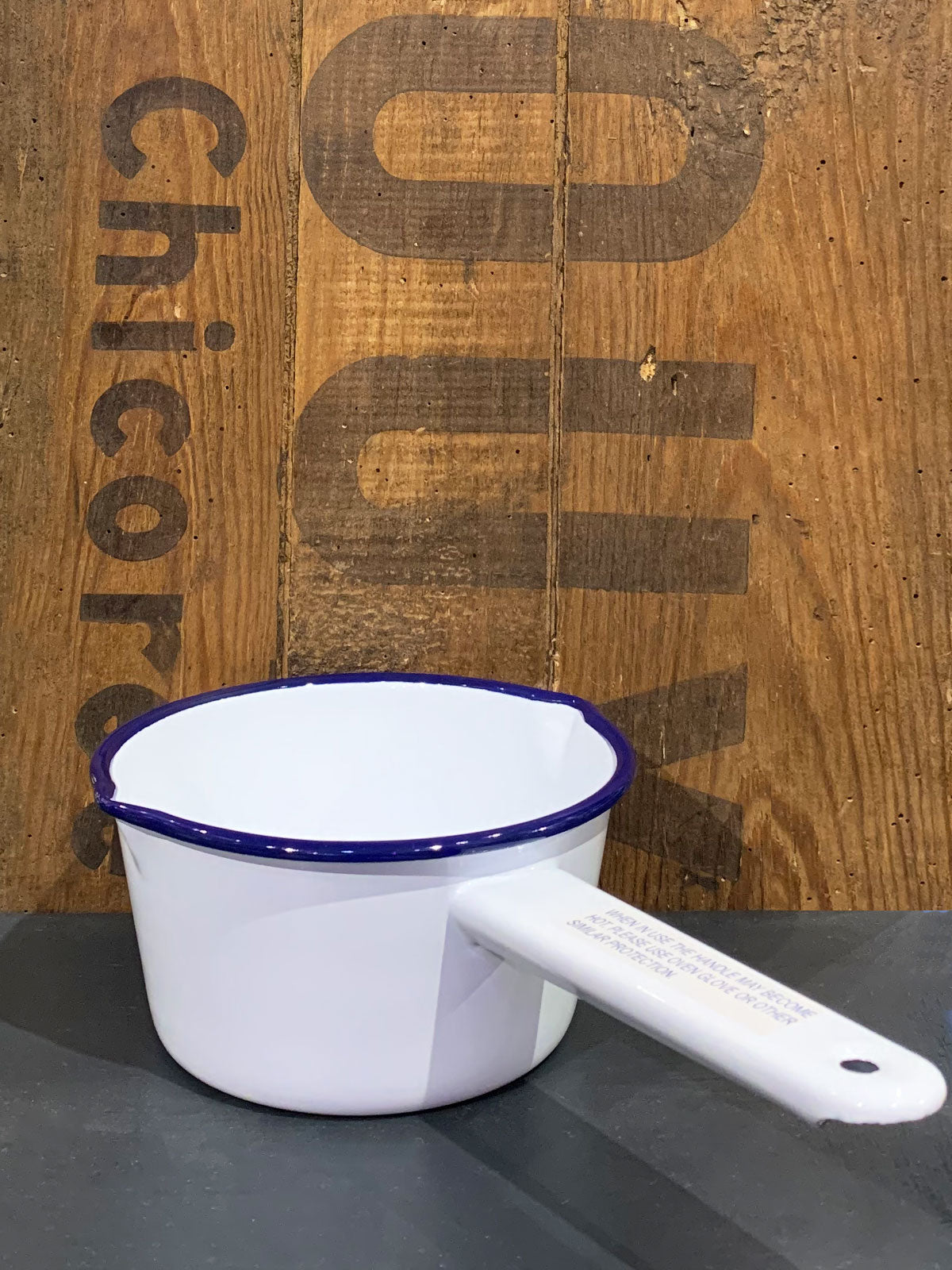 Falcon Enamel Milk Sauce Pan White