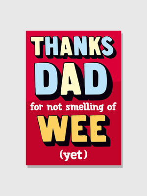 Greeting Card - Thanks Dad