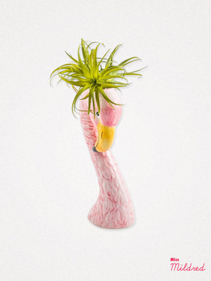Fantastic Pink Flamingo Vase - Medium