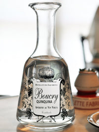 Bistro Glass Decanter Carafe - Boucry Quinquina
