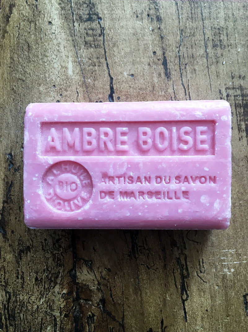 Savon de Marseille French Soap Ambre Boise