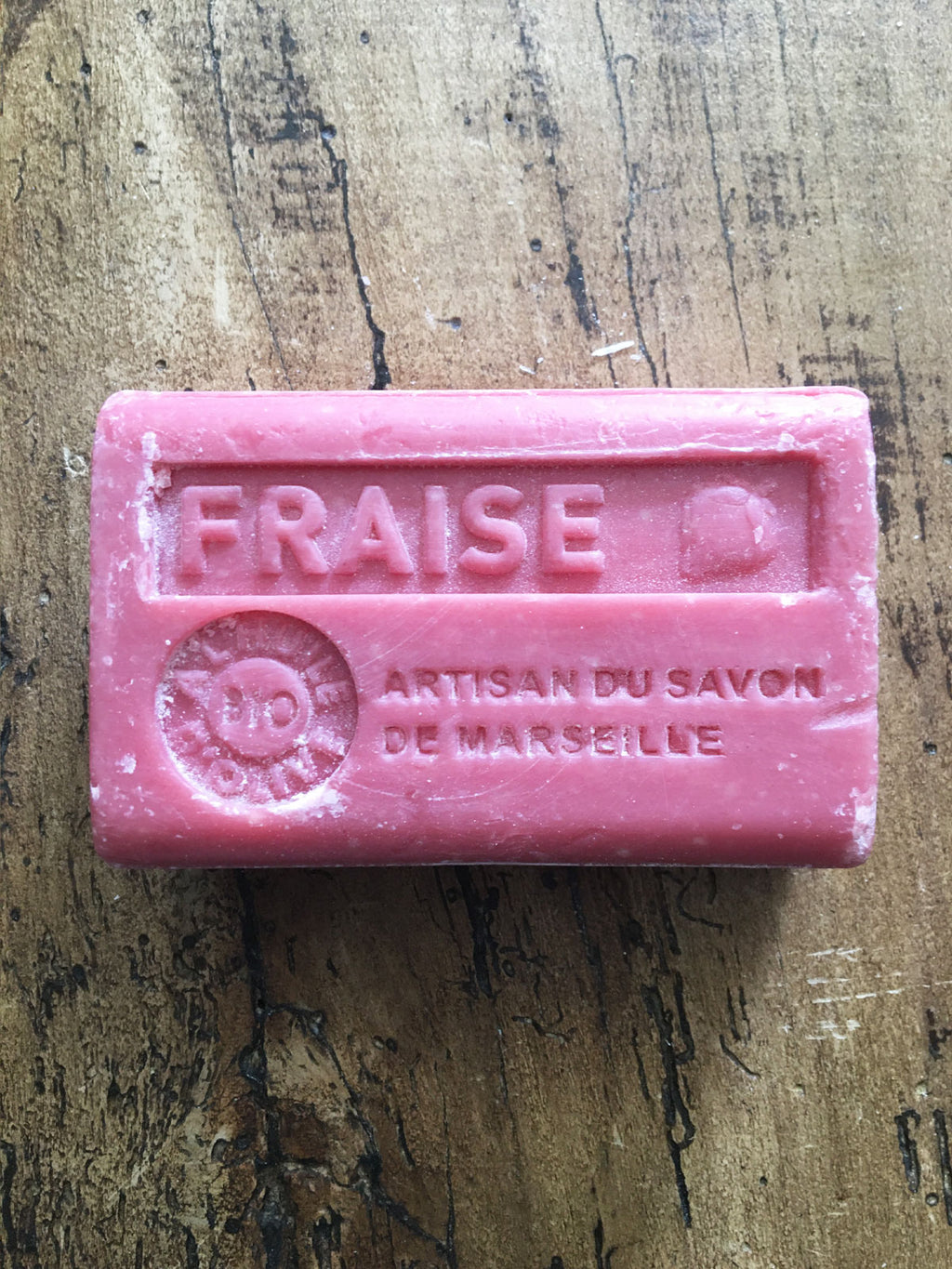 Savon de Marseille French Soap Fraise