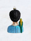 Christmas Ornament - Frida with Parrot