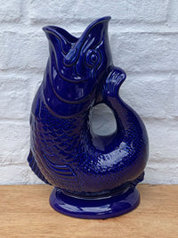 Gluggle Jug Extra Large Cobalt Blue