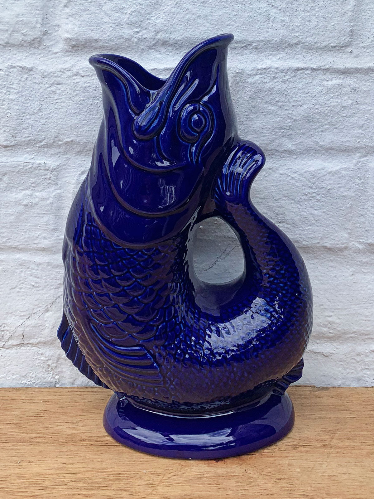 Gluggle Jug Extra Large Cobalt Blue