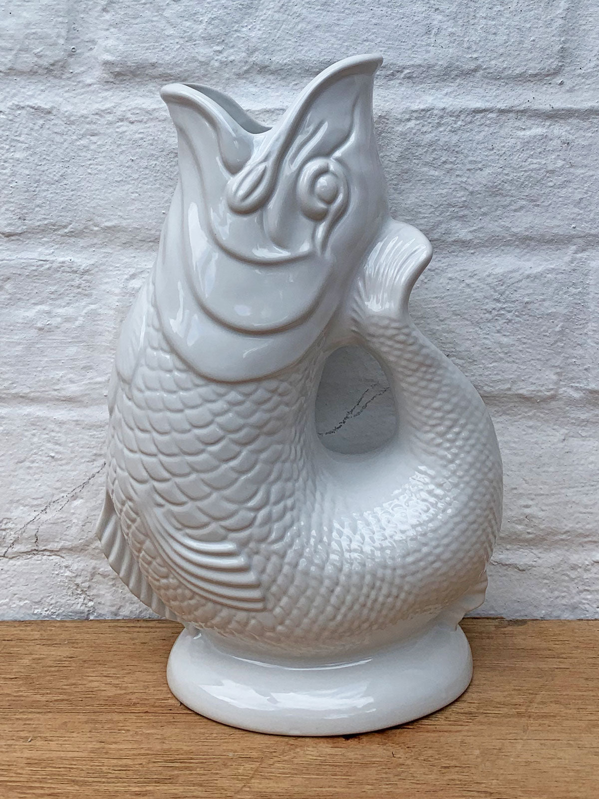 Gluggle Jug  Extra Large White