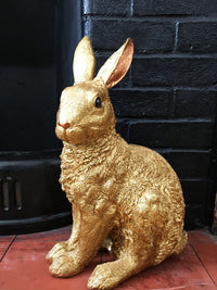 Midas Golden Rabbit Statue - 33cm
