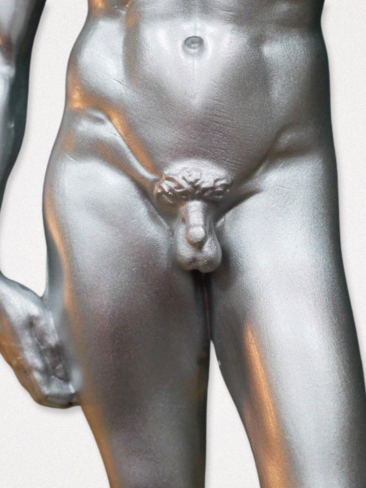 Cool David Statue - Silver