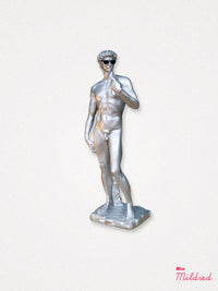 Cool David Statue - Silver