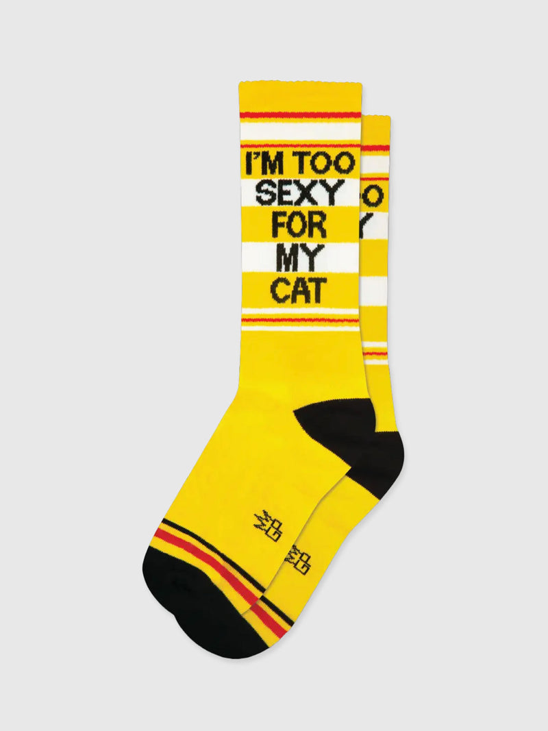 Gumball Poodle - I'm Too Sexy For My Cat Socks