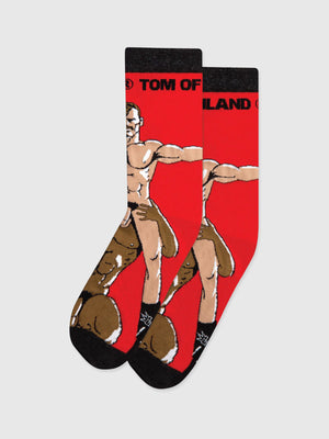 Gumball Poodle - Tom Of Finland Socks - Red