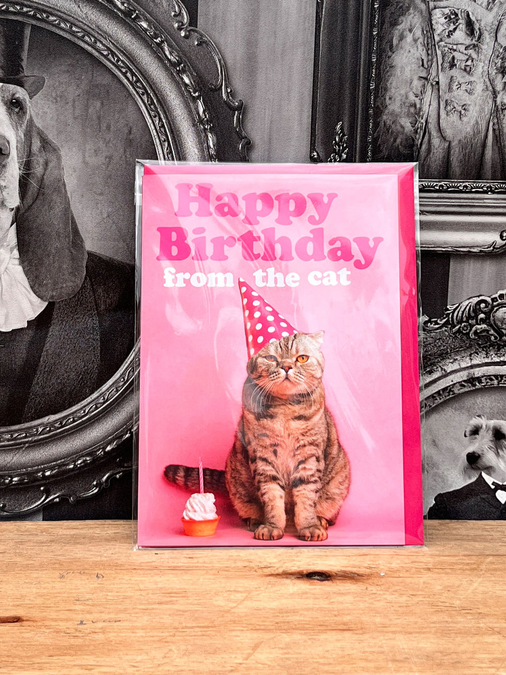 Greeting Card - Happy Birthday From The Cat