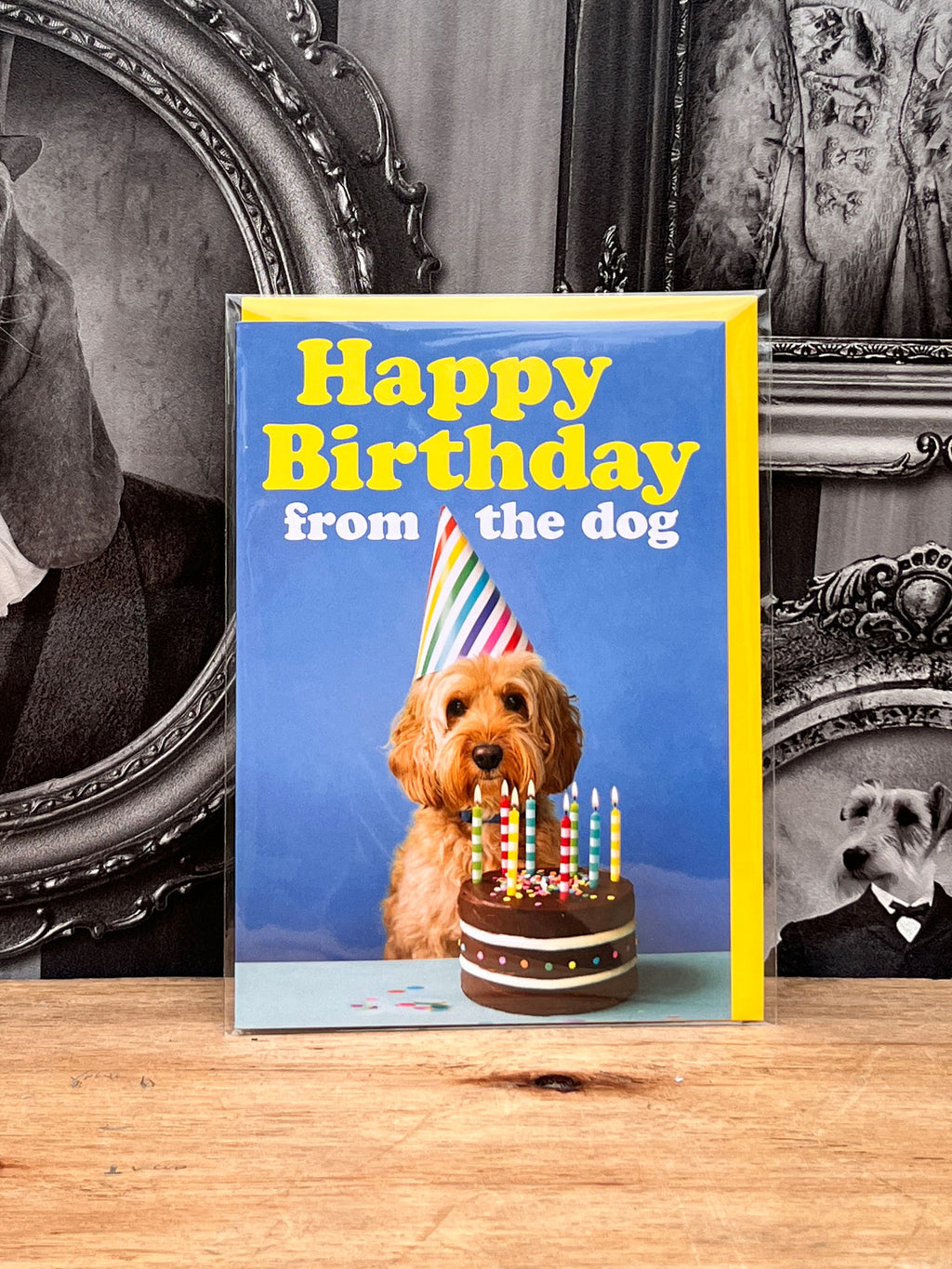 Greeting Card - Happy Birthday From The Dog