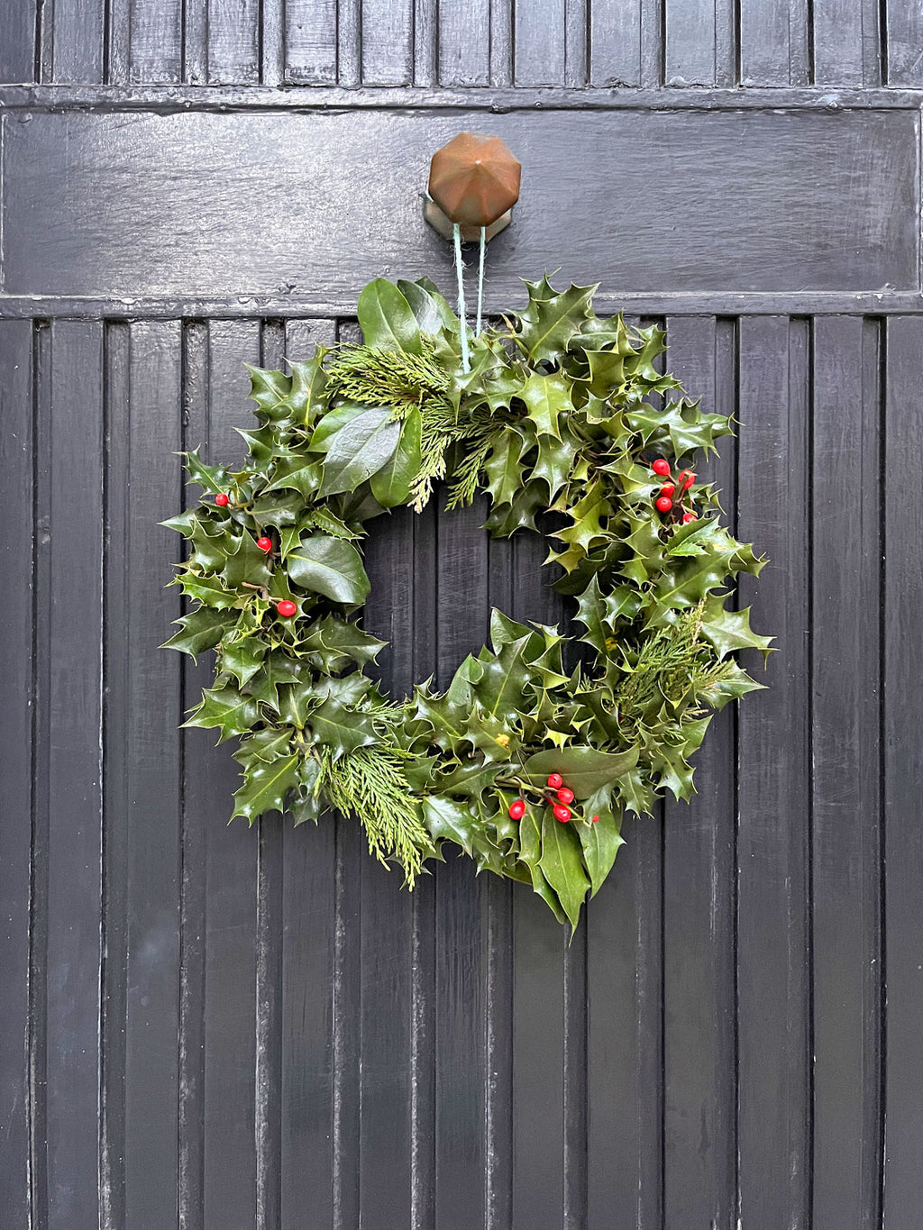 Fresh Holly Wreath (instore only)