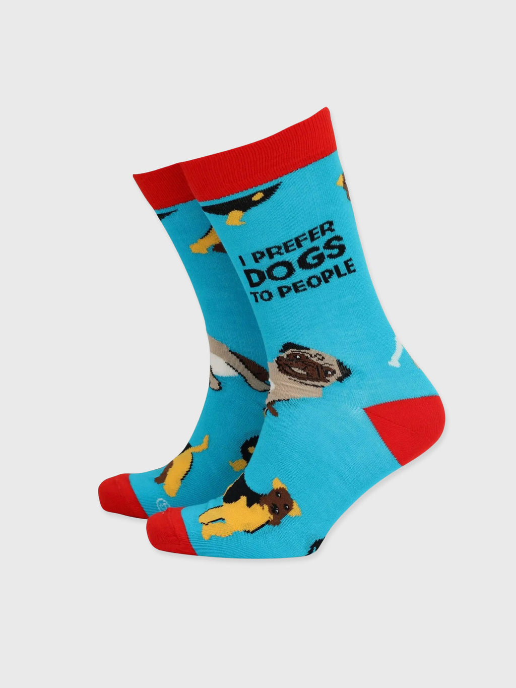 I Prefer Dogs To People - Men's Bamboo Socks