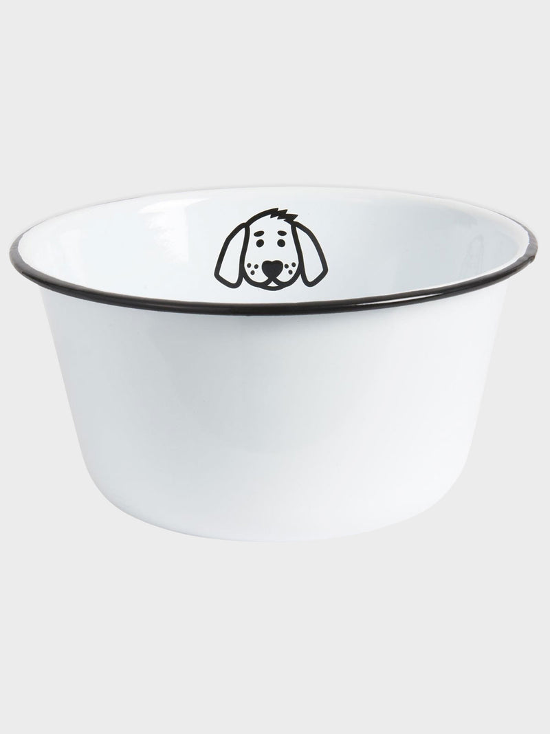 IB Laursen Enamel Dog Bowl - Large