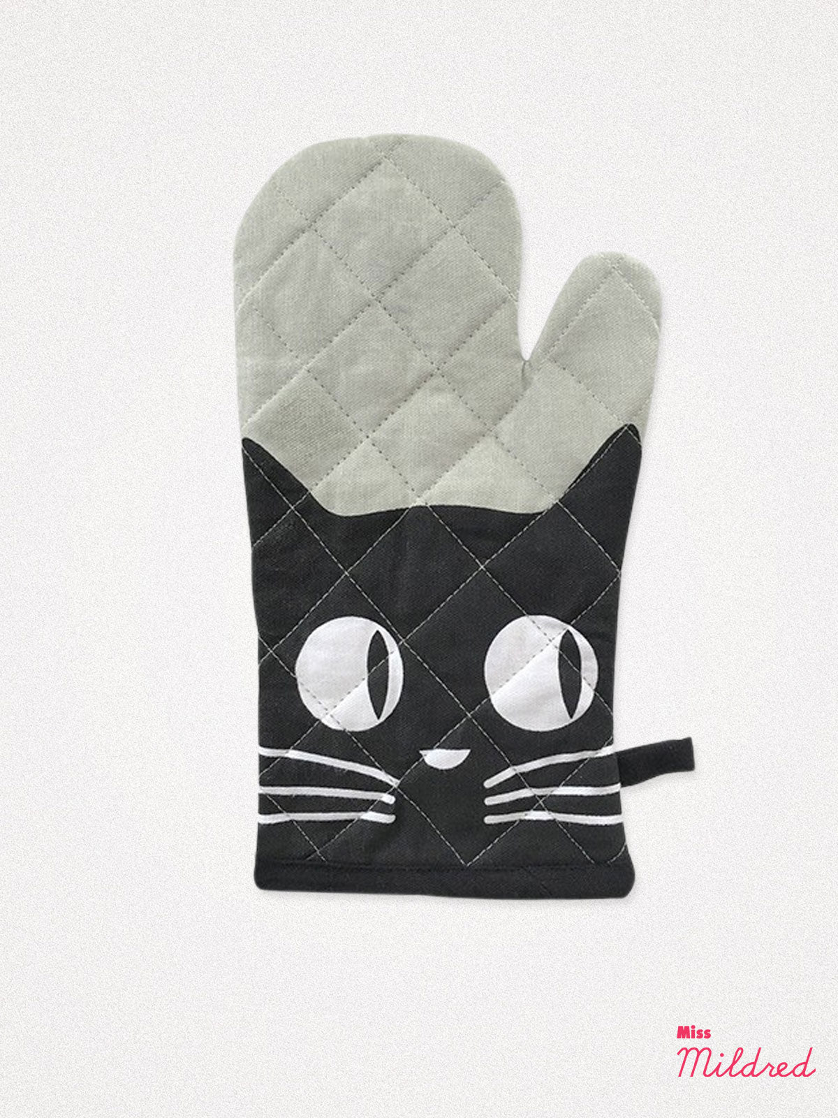 Black Cat - Oven Mitt
