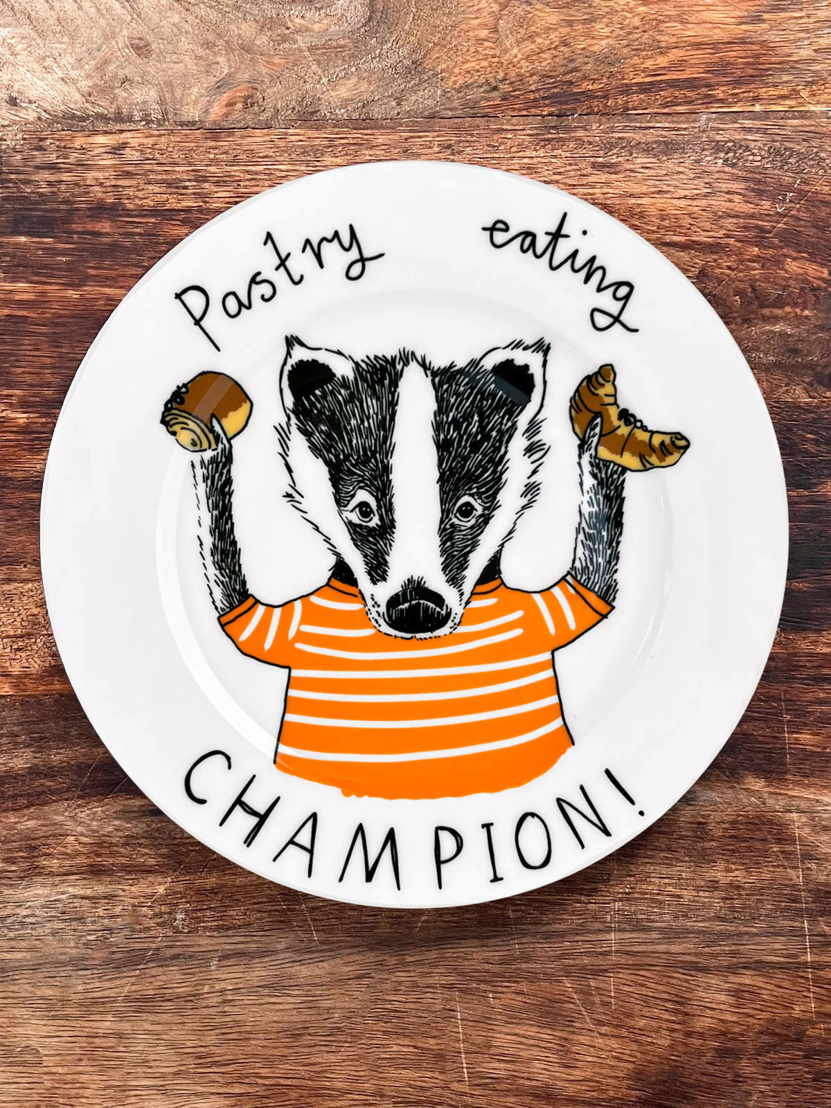 JimBobArt Side Plate - Pastry