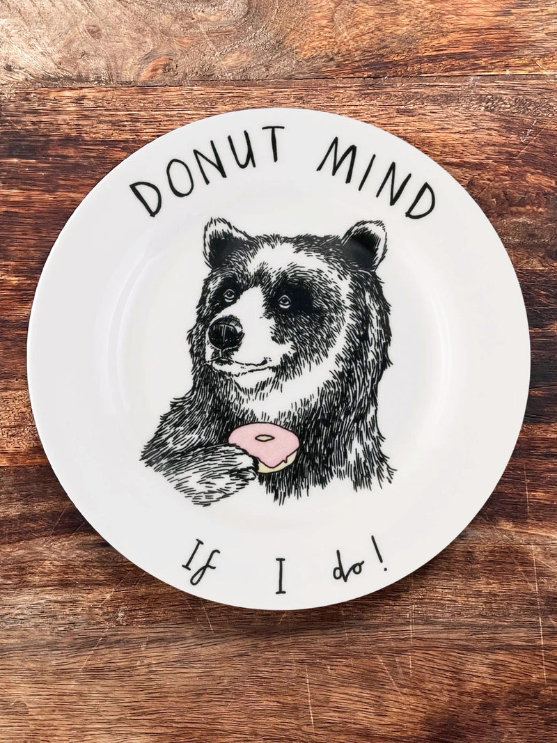JimBobArt Side Plate - Donut