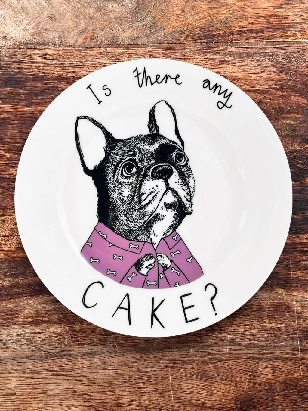 JimBobArt Side Plate - Is there any cake?