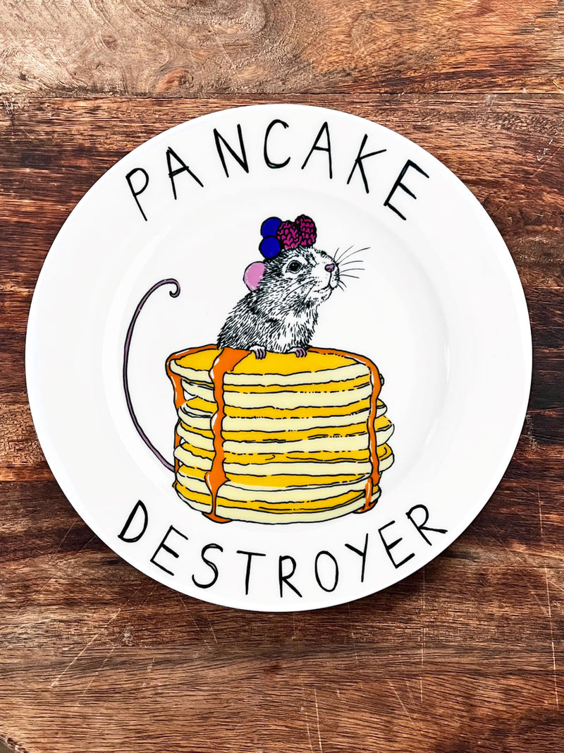 JimBobArt Side Plate - Pancake Destroyer