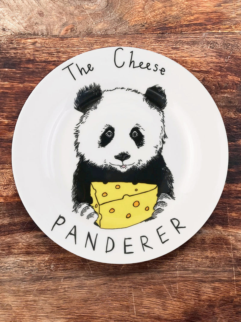 JimBobArt Side Plate - The Cheese Panderer