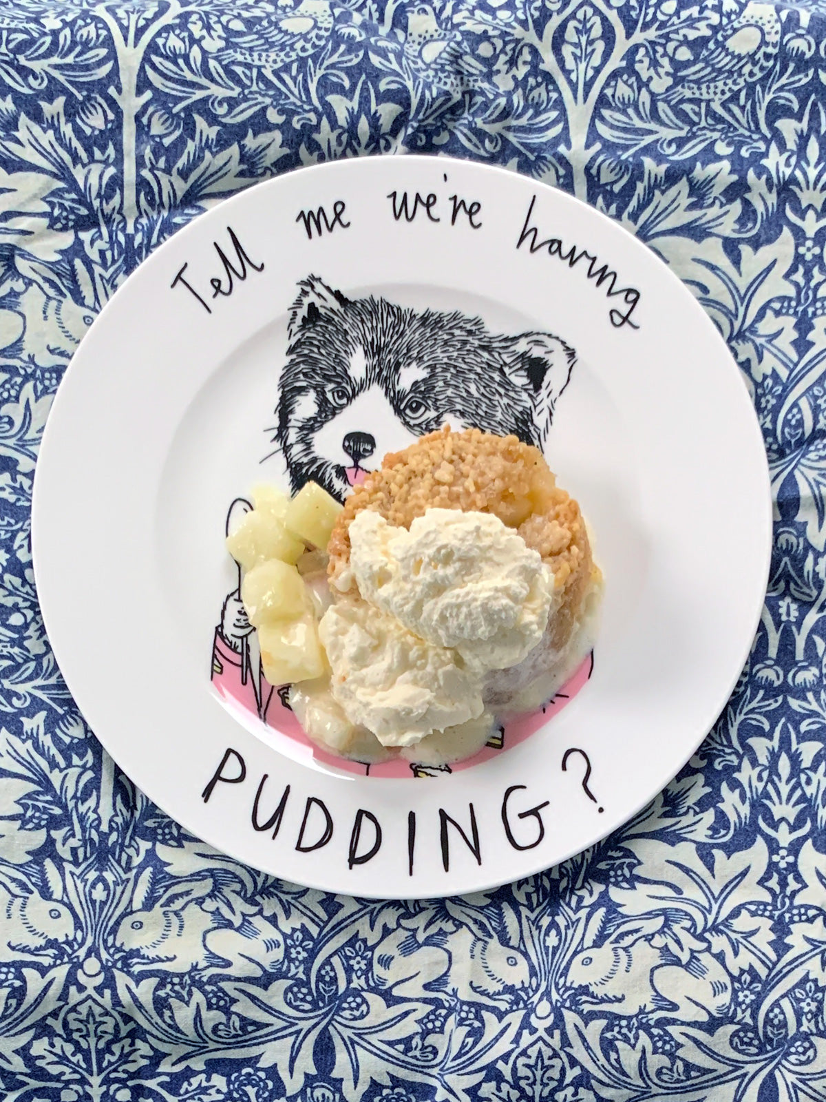 JimBobArt Side Plate - Pudding