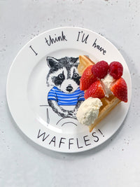 JimBobArt Side Plate - Waffles