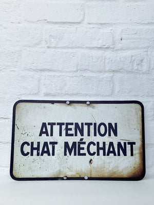 Koziel Cut Out - Attention chat mechant / Beware of the cat