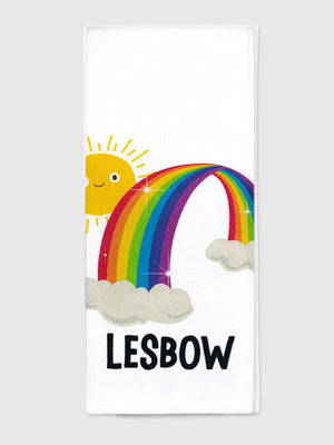 Funny Tea Towels - Lesbow