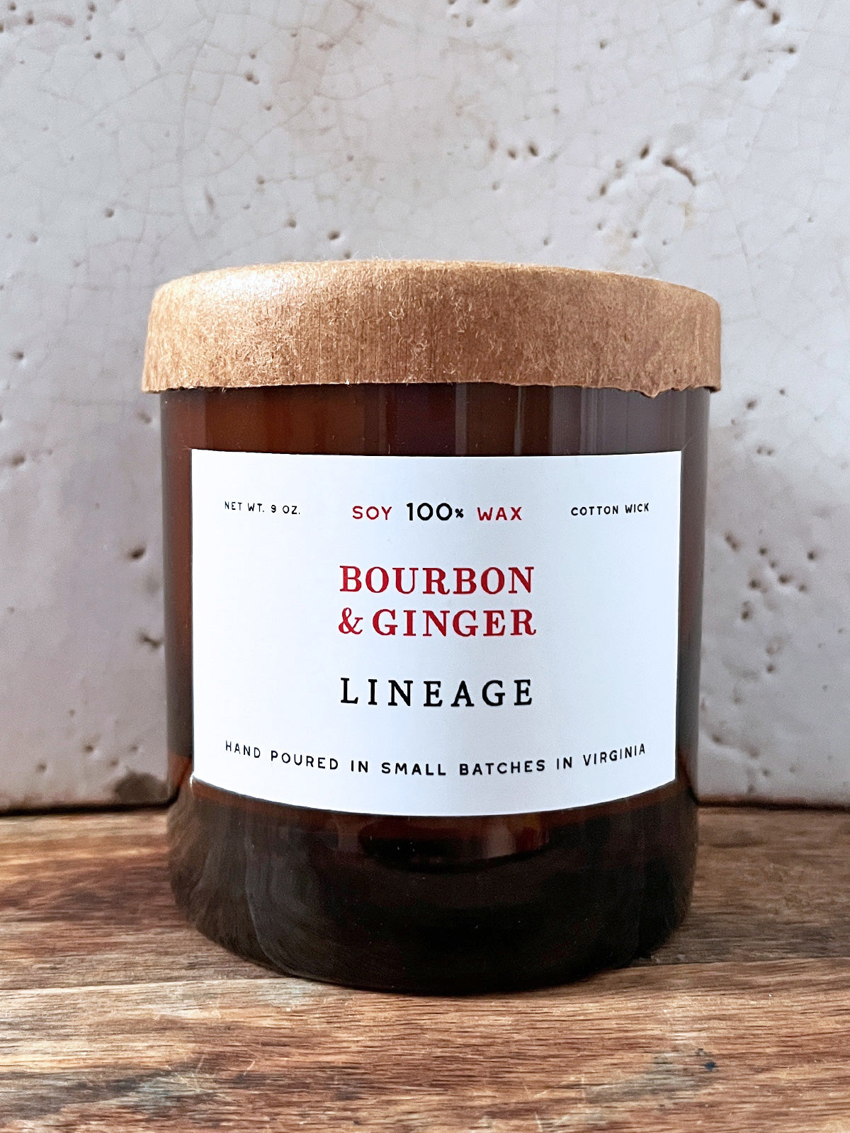LINEAGE - Bourbon & Ginger Candle