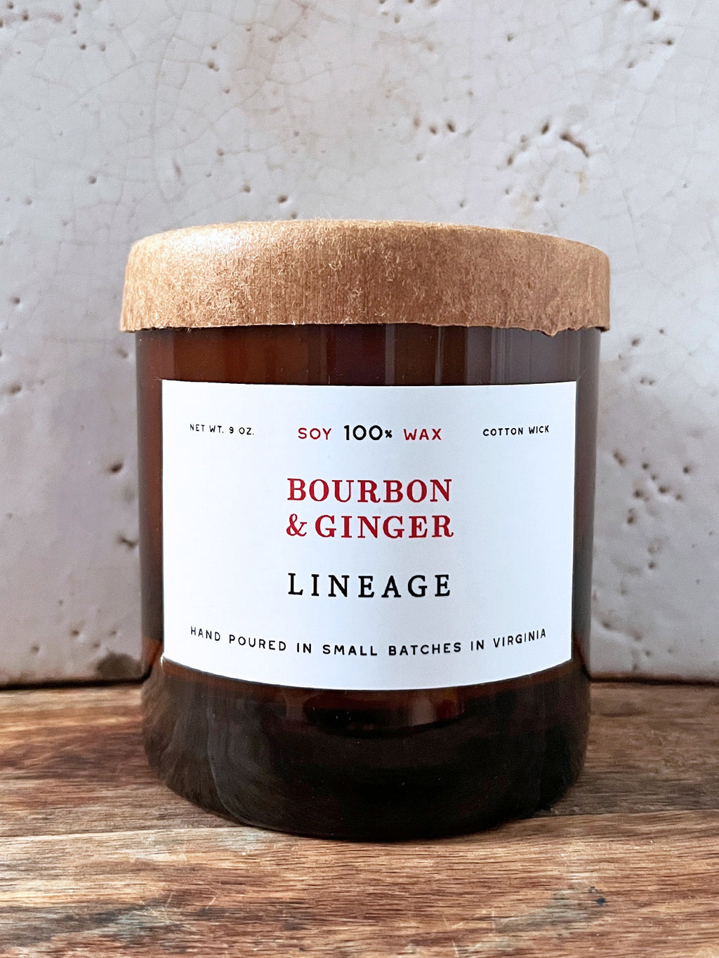 LINEAGE - Bourbon & Ginger Candle