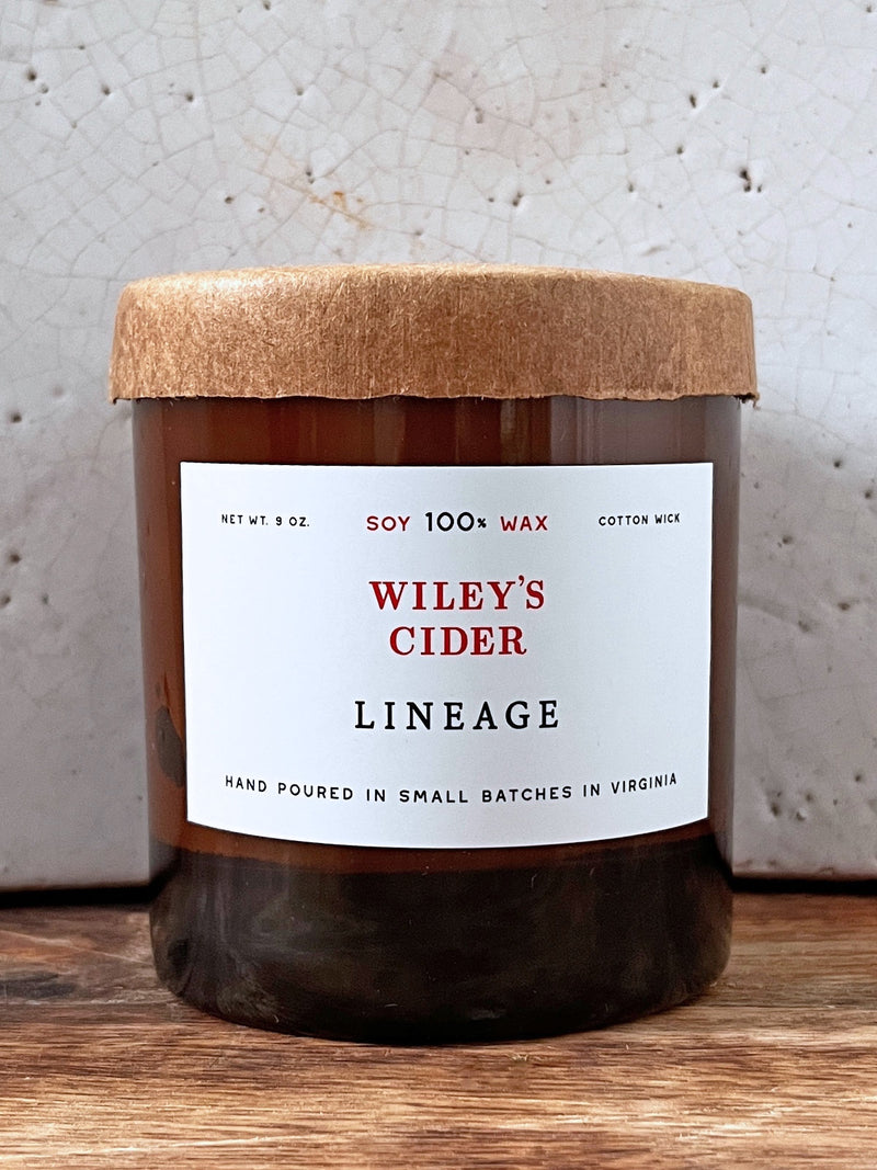 LINEAGE - Wiley’s Cider Candle