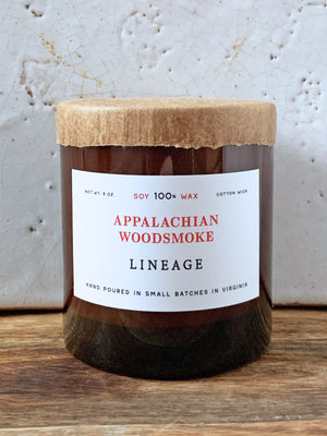 LINEAGE - Appalachian Woodsmoke Candle