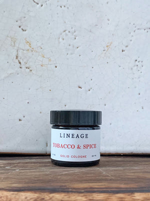 LINEAGE - Tobacco & Spice Solid Cologne