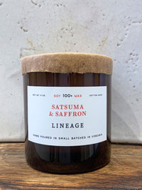 LINEAGE - Satsuma and Saffron Candle