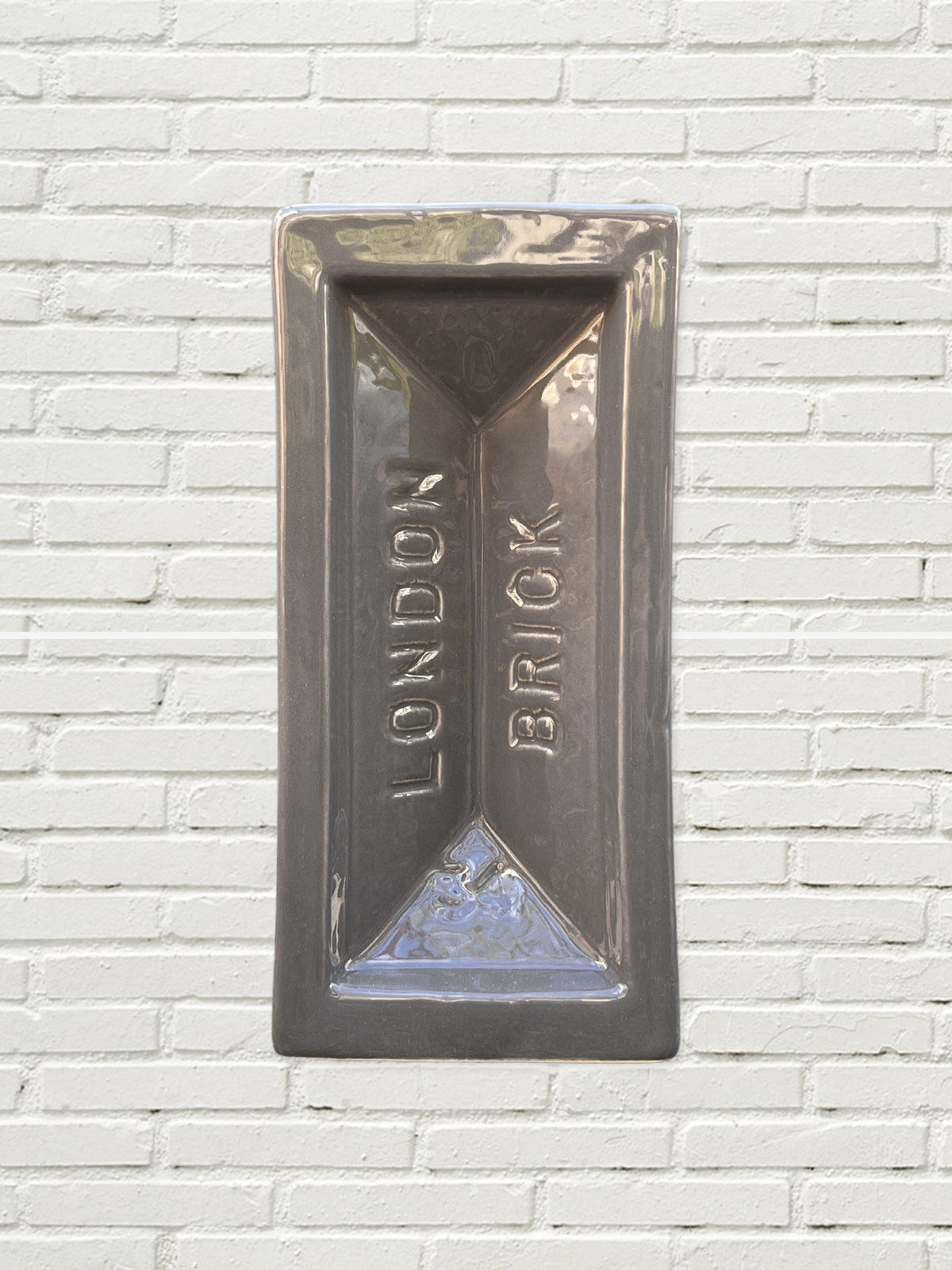 London Brick Vase - Grey