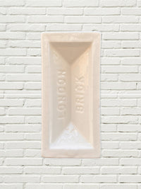 London Brick Vase - White