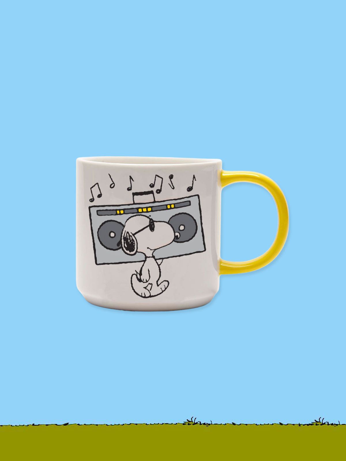 Peanuts Ceramic Mug - Music Is Life Mug