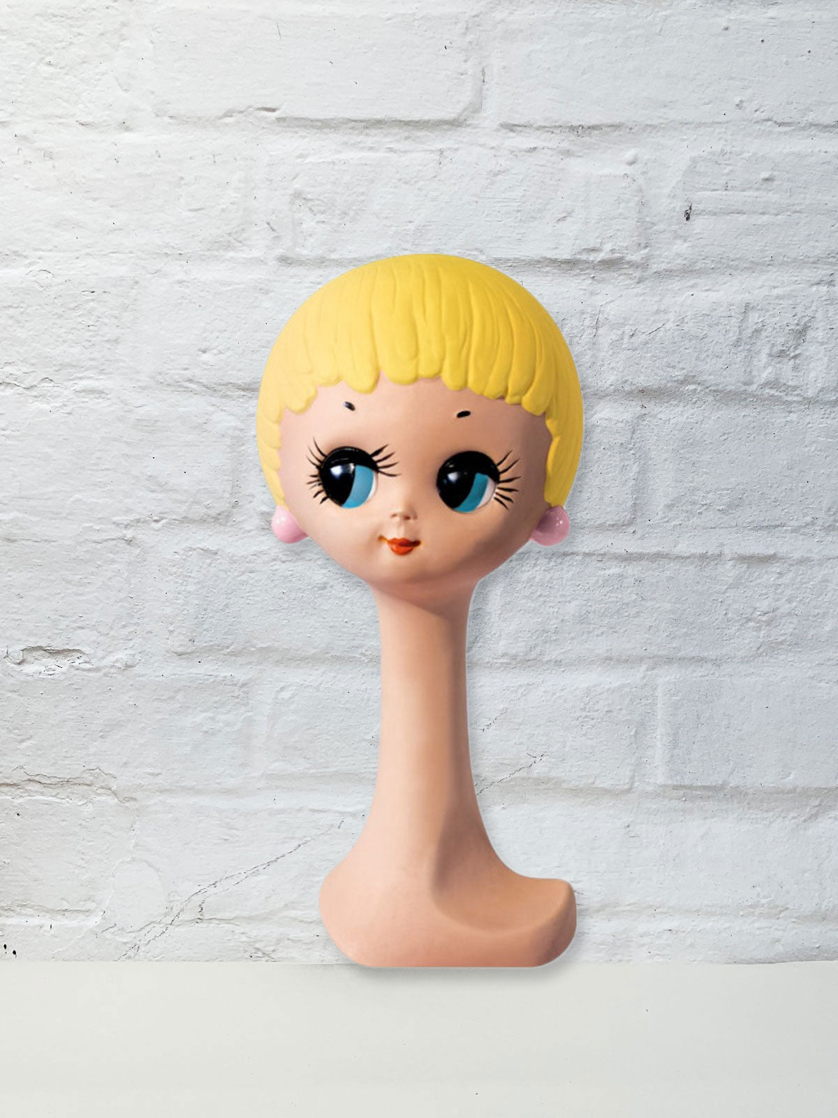 Koziel Cut Out - Mannequin Head Hat - Blonde-Haired