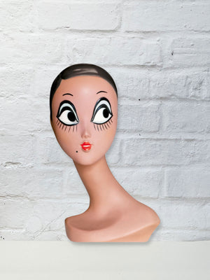 Koziel Cut Out - Mannequin Head - Brown-Haired
