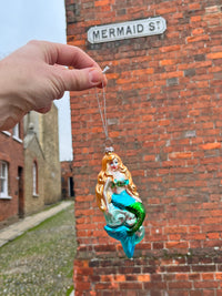 Christmas Ornament - Blue Mermaid