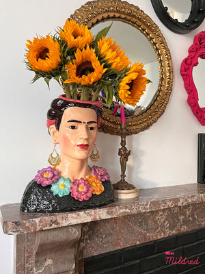 Frida Mexicana Planter Vase Bust