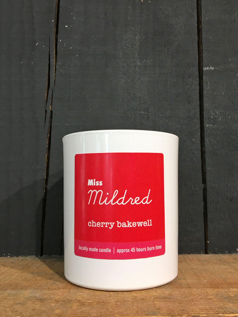 Miss Mildred Candle Cherry Bakewell