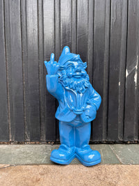 Naughty Finger Gnome 32cm - Blue
