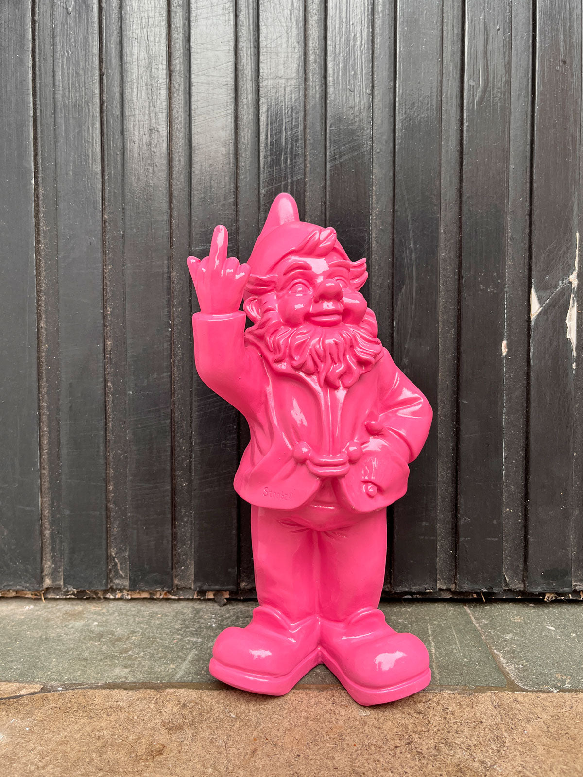 Naughty Finger Gnome 32cm - Pink