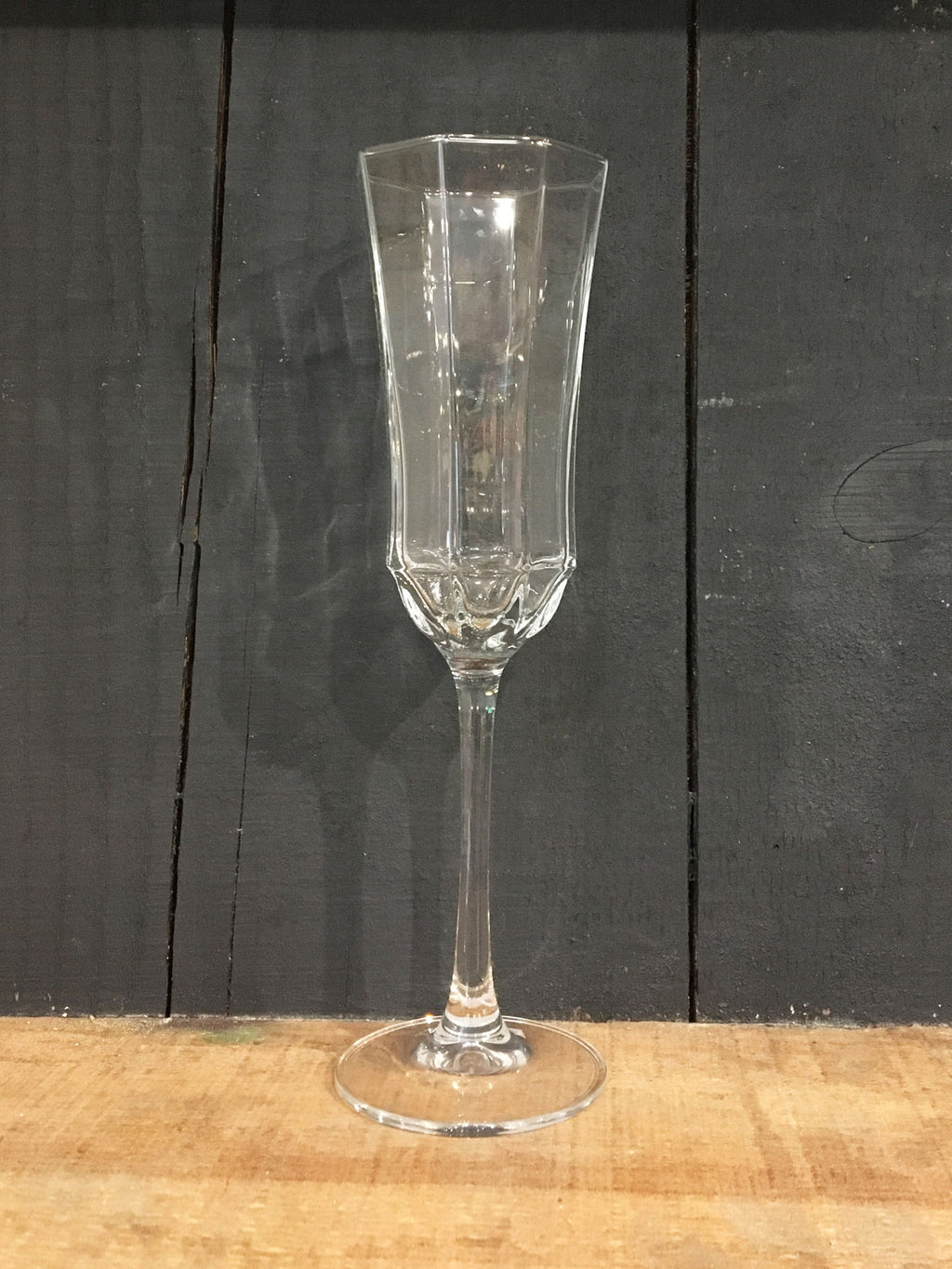 Vintage Octime Flute Glass