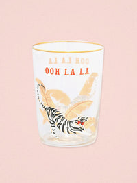 Yvonne Ellen Hi Ball Glass - Tiger