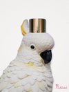 Cockatoo Parrot Bird Candlestick Holder